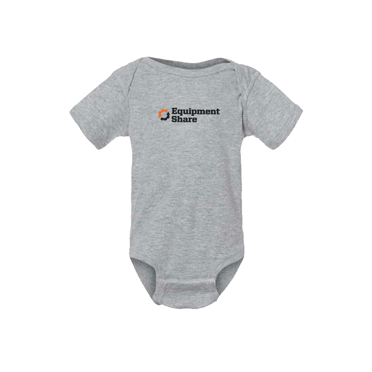 Rabbit Skins Infant Short Sleeve Baby Rib Bodysuit
