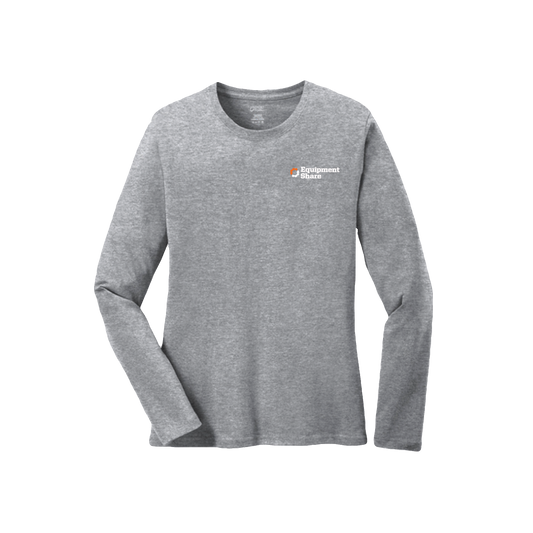 Port Authority Ladies Long Sleeve Cotton T-Shirt - Made to Order