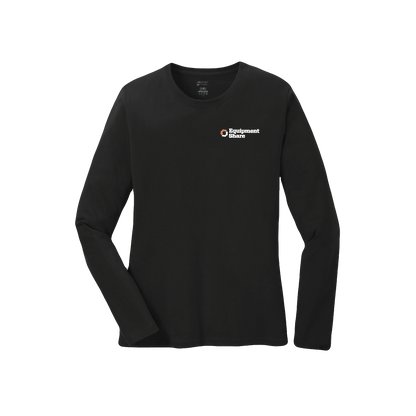 Port Authority Ladies Long Sleeve Cotton T-Shirt - Made to Order
