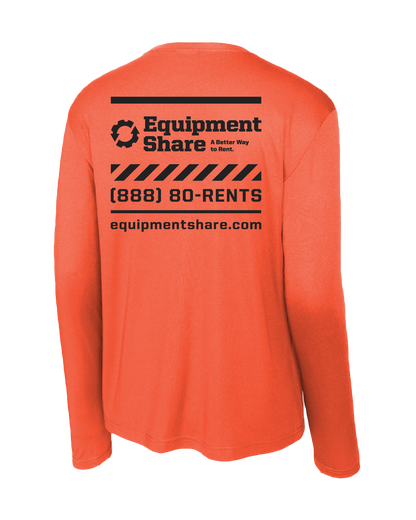 Sport-Tek Long Sleeve Competitor Tee with Network Install