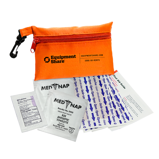First Aid Kit Zip Tote - Made to Order (production time 15 business days)