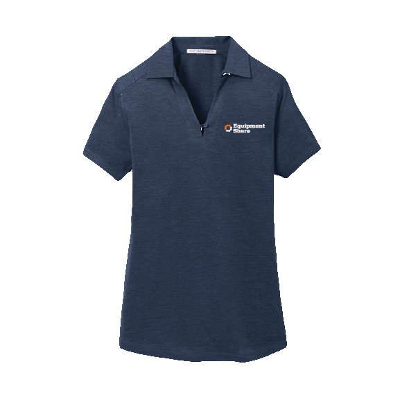 Port Authority Ladies Digi Heather Performance Polo L574 - Made to Order