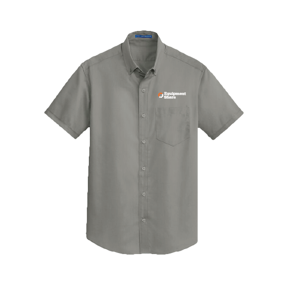 SuperPro Twill Men's Short Sleeve Shirt - Made to Order