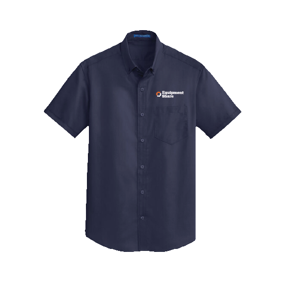 SuperPro Twill Men's Short Sleeve Shirt - Made to Order