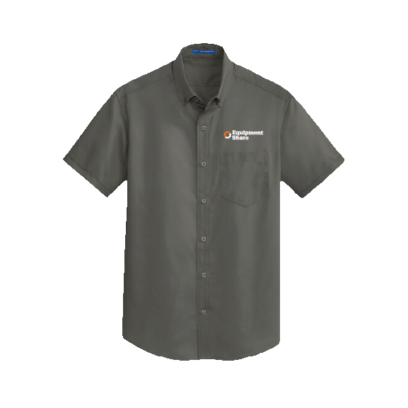 SuperPro Twill Men's Short Sleeve Shirt - Made to Order