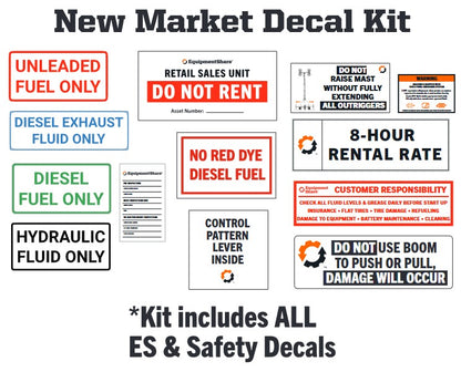 New Market Decal Kit