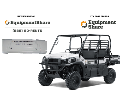 UTV DECAL SET/ 3PC